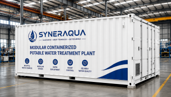 Modular Containerized Potable Water Treatment Plant