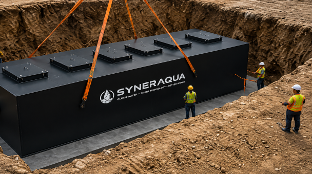 Modular Containerized Wastewater Treatment Plant