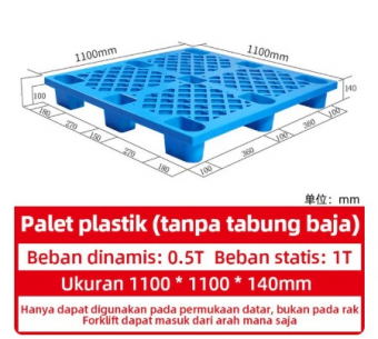 Pallet Plastik High Quality 110*110*14 cm