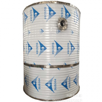 Tangki Air Isolasi Stainless Steel 304 Kapasitas 13000 Liter